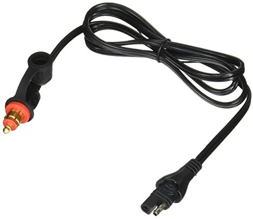 TecMate OptiMATE Cable O-09 adapter z przedłużaczem, złącze SAE do motorów, wtyczka 180°, długość 120 cm (48