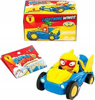 Super Zings Seria 1 Supercar Pojazd + Figurka