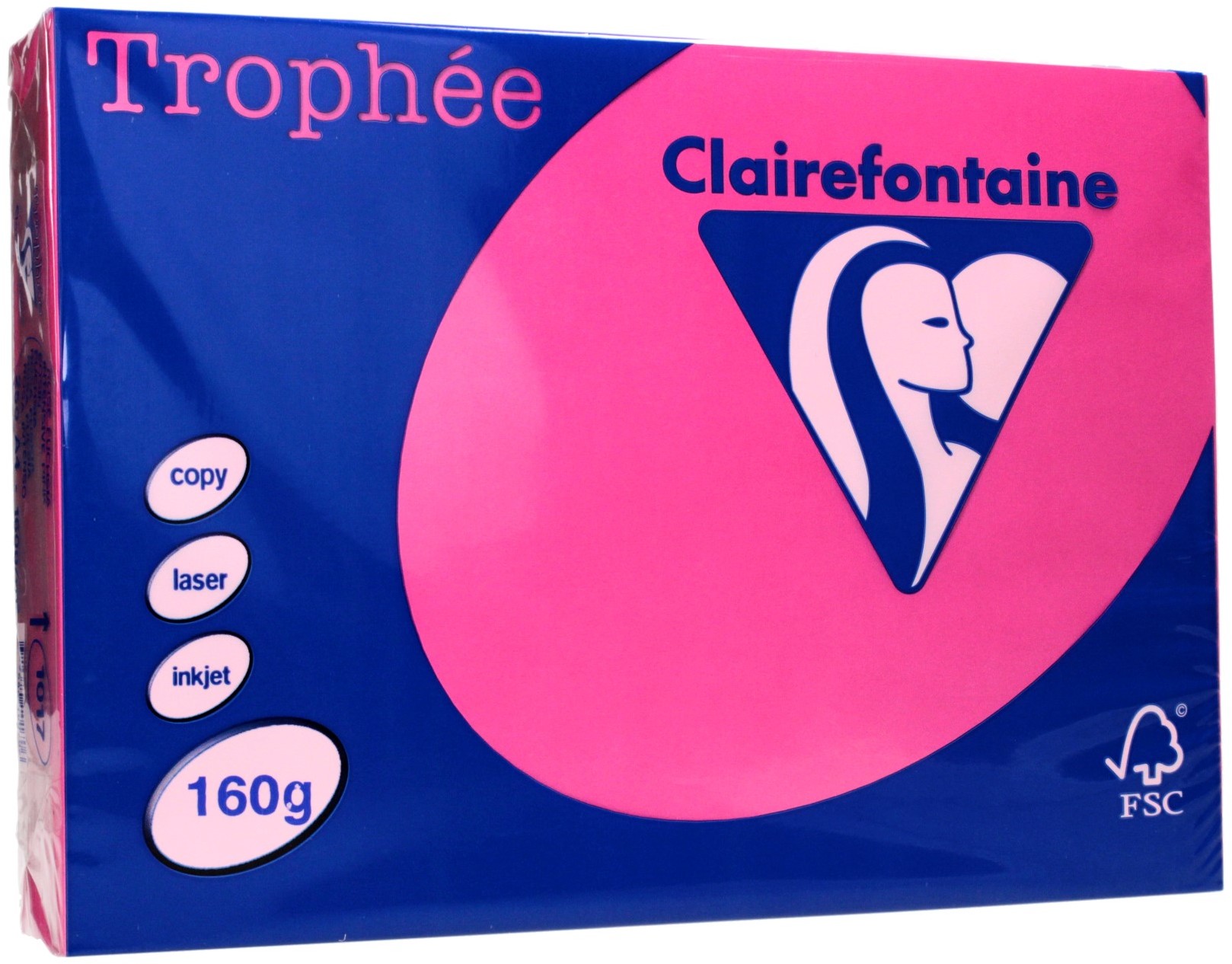 Emerson Papier ksero A4 160g intensywny/rożó Trophee 1017
