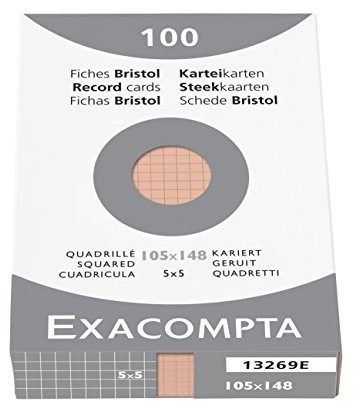 Exacompta obwoluty PCW, DIN A4, kryształ górski, pomarańczowy DIN A6 13269B