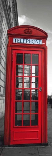 Empire London Slim-Poster Red Phone Box 489975