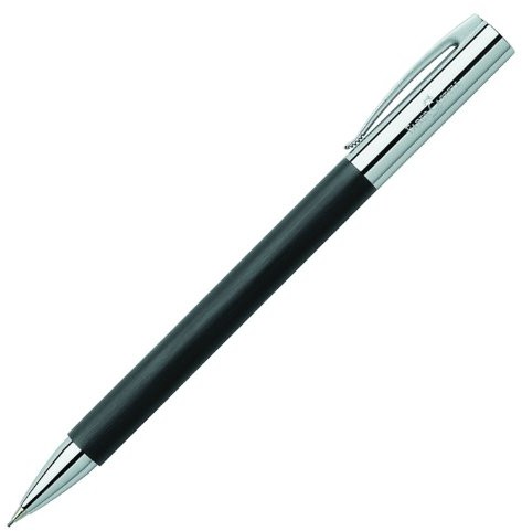 Faber-Castell Ambition 138130 ołówek obrotowy, szlachetna żywica, wkład: 0,7 mm, w opakowaniu na prezent 138130