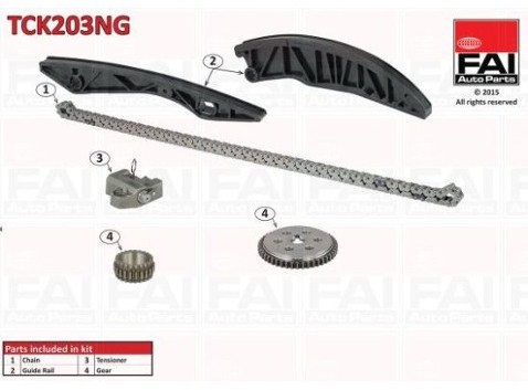 FAI Zestaw łańcucha rozrządu FAI TCK203NG