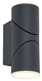 Rabalux Belfast 7904 kinkiet zewnętrzny lampa ścienna ogrodowa IP65 1x12,9W LED antracyt/biały