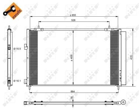 NRF Skraplacz, klimatyzacja 350222