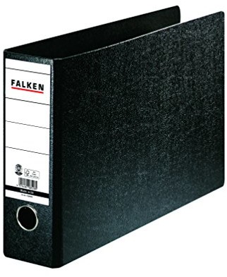 Falken skoroszyt, specjalny format do DIN A5, wysoki, czarny szeroki 11285947