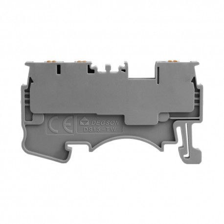 Geberit szynowa 1,5mm2 1P 3-przewodowa zacisk push-in szara DGN 3916 DS1.5-TW-01P-11-00AH