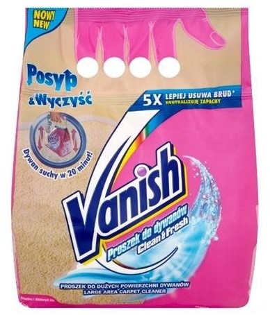 Vanish Clean&Fresh Proszek do dywanów 650g 50067-uniw