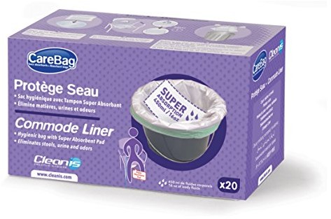 Cleanis Care Bag commode Liner Higiena worek na śmieci toaletowy 7831738 7831738
