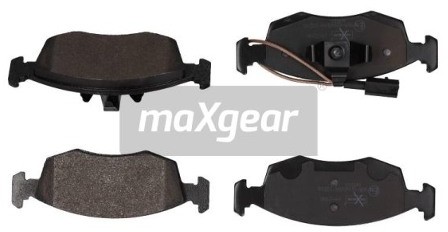 MaxGear Zestaw klocków hamulcowych, hamulce tarczowe 19-2108