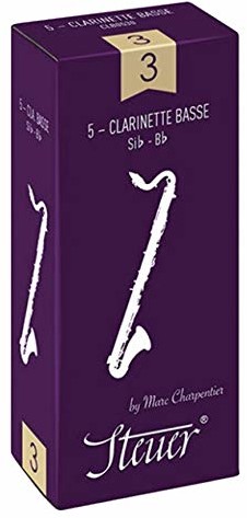 Steuer Sterowany arkusz Bass-Klarinette Classic francuski krój opakowanie 5 szt. rozm. 1 1/2 738263