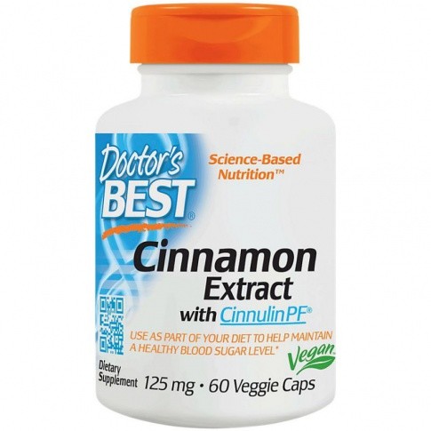 Doctor's Best Sklep Doctor's Best Cinnamon Extract with CinnulinPF 60 vcaps