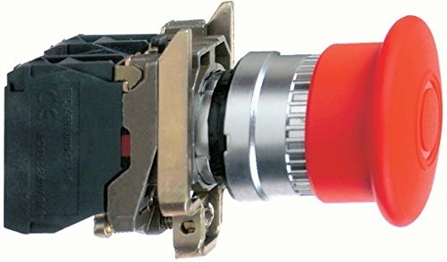 Schneider Grzyb Drucktaster not-z cięgnem ENTR.1Z + 1R XB4BT845