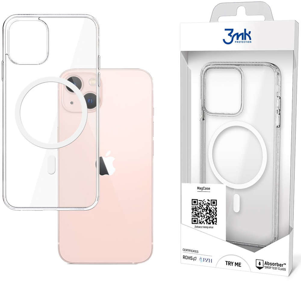 3mk Pancerne etui obudowa do MagCase do Apple iPhone 13 Przezroczyste 13378X10