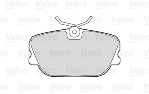 VALEO Zestaw klocków hamulcowych, hamulce tarczowe 301241