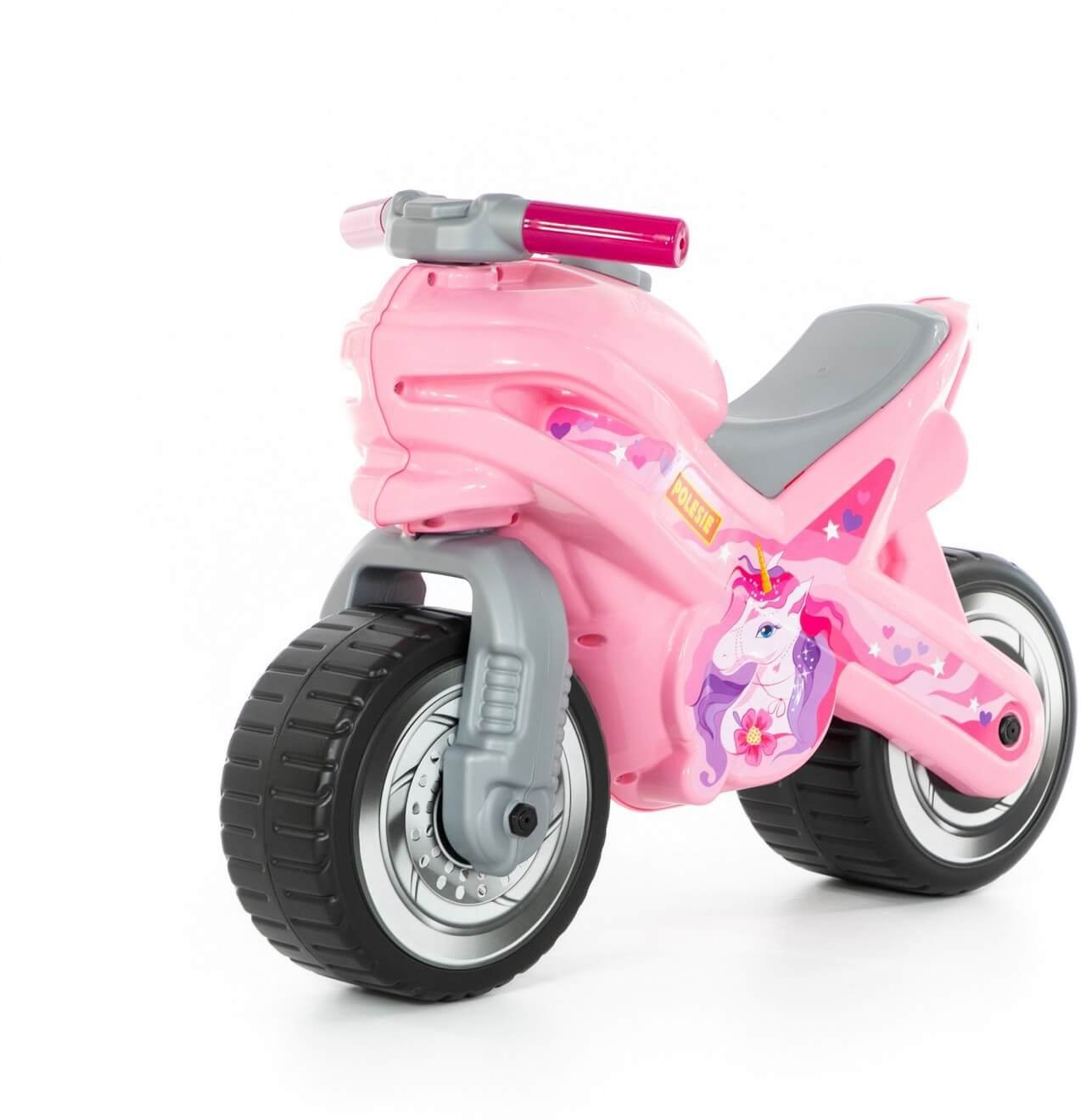Wader Quality Toys QT Jeździk Motor MX Różowy 80608