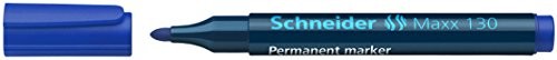 Schneider Permanent Marker 130, okrągła końcówka ok. 1  3 MM, niebieska, 113003 944898
