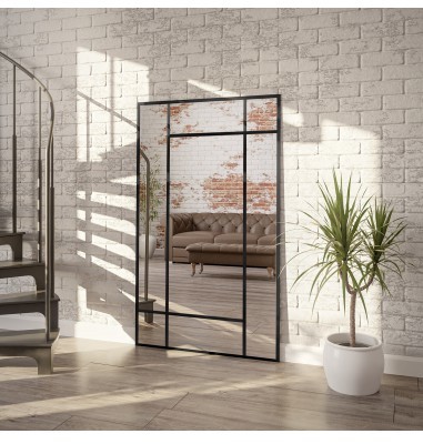 Łukasz Ochwat Alfaram Lustro loft ze szprosami HEKTOR, Lustra ze szprosami: 60x120