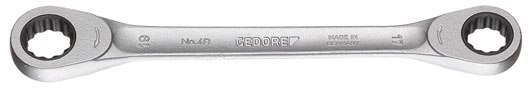 Gedore Klucz oczkowy dwustronny z grzechotką 4 R 10x11 (2306743) 2306743
