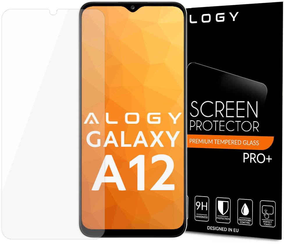 Alogy Szkło hartowane ochronne na ekran do Samsung Galaxy A12 9241X10