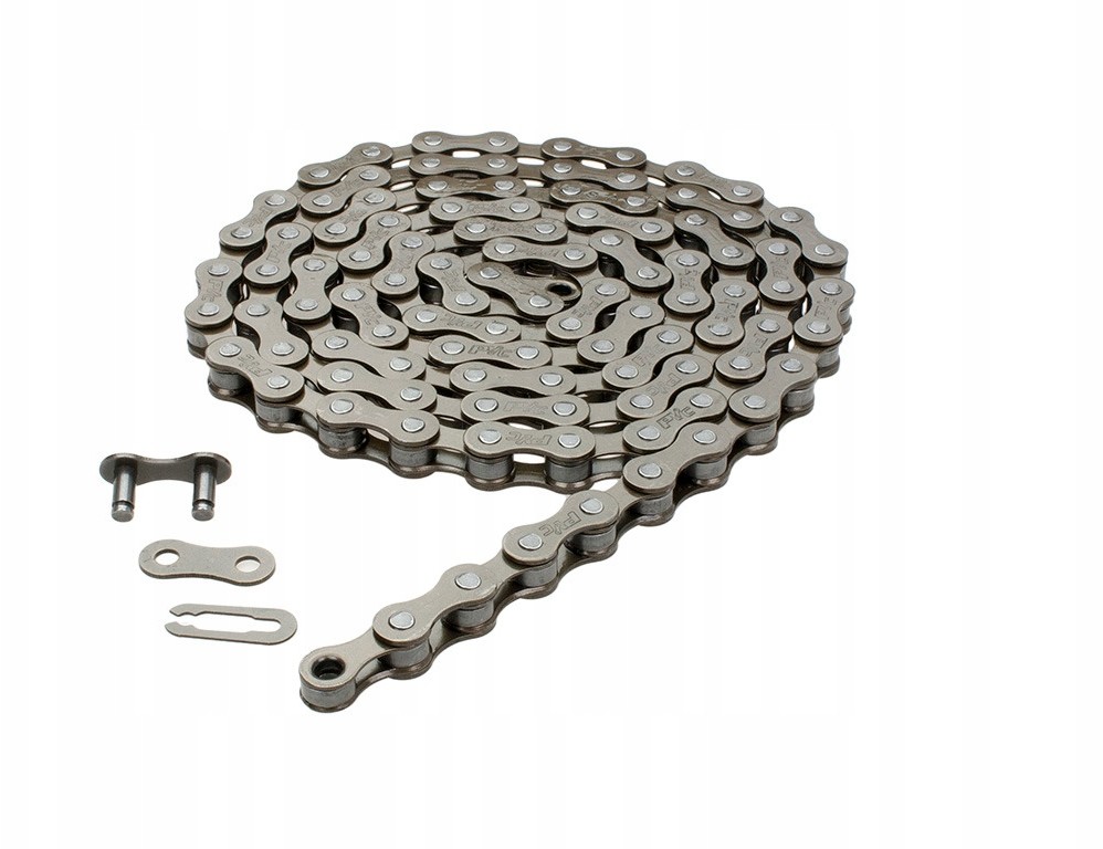 Wytrzymały Łańcuch Rowerowy 112 Ogniw Z Zapinką