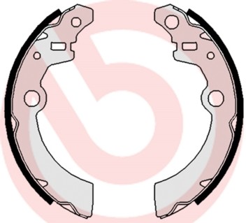 BREMBO Zestaw szczęk hamulcowych S 79 523