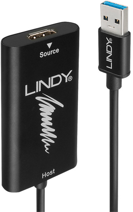Lindy 43235 Adapter konwerter przejściówka) HDMI na USB 3.1 (LY-43235)