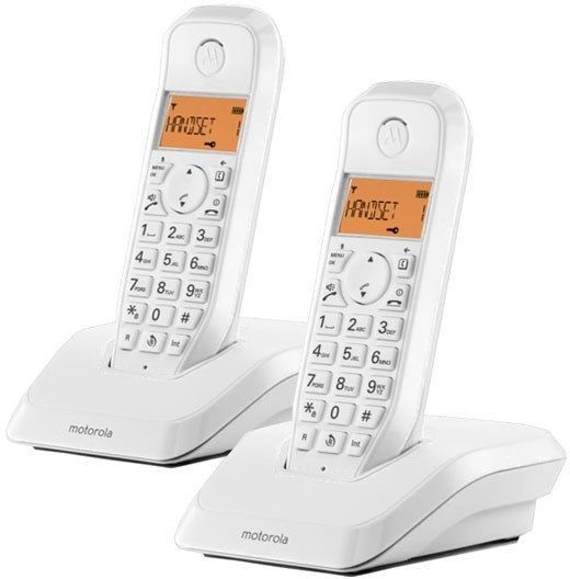 Motorola Telefon Bezprzewodowy Motorola S1202 (2 pcs) - Czarny S0215753