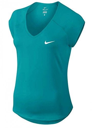 Nike T-Shirt damski Pure Top, niebieski, XS 728757