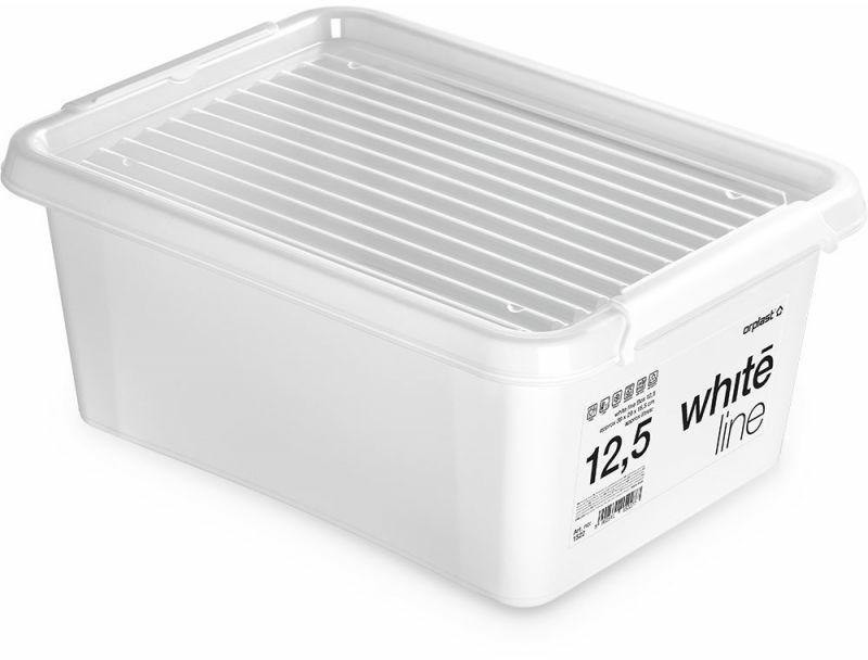 Orplast Pojemnik Z Pokrywą White Line 12,5l 1522 AUR000368