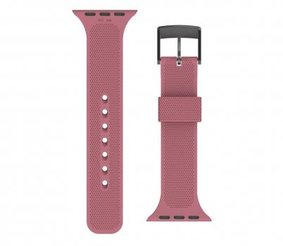 Apple UAG UAG Pasek Silikonowy [U] DOT do Watch dusty rose