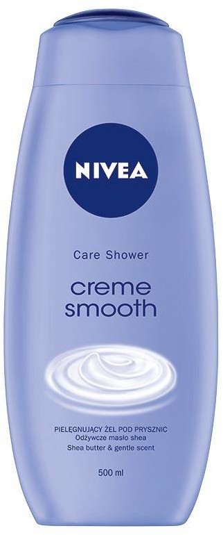 Nivea Creme Smooth Care Shower pielęgnujący żel pod prysznic 500ml 93636-uniw