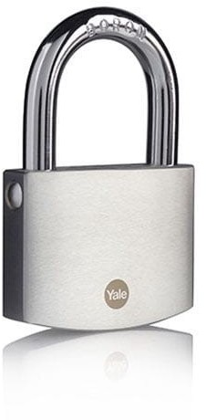 Yale Y120B/70/141/1 kłódka mosiężna chromowana