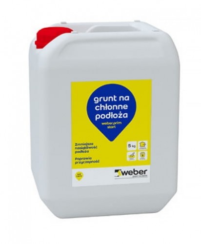 Weber Grunt do podłoży chłonnych prim Start 5 kg