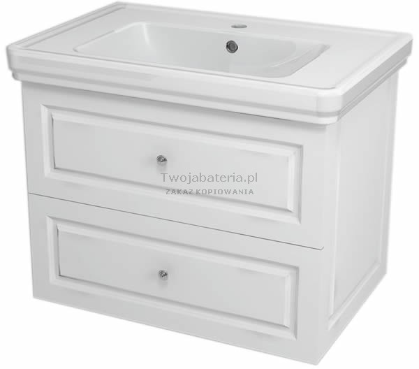 Sapho Sapho Violeta szafka z szufladami pod umywalkę 75 cm VI075