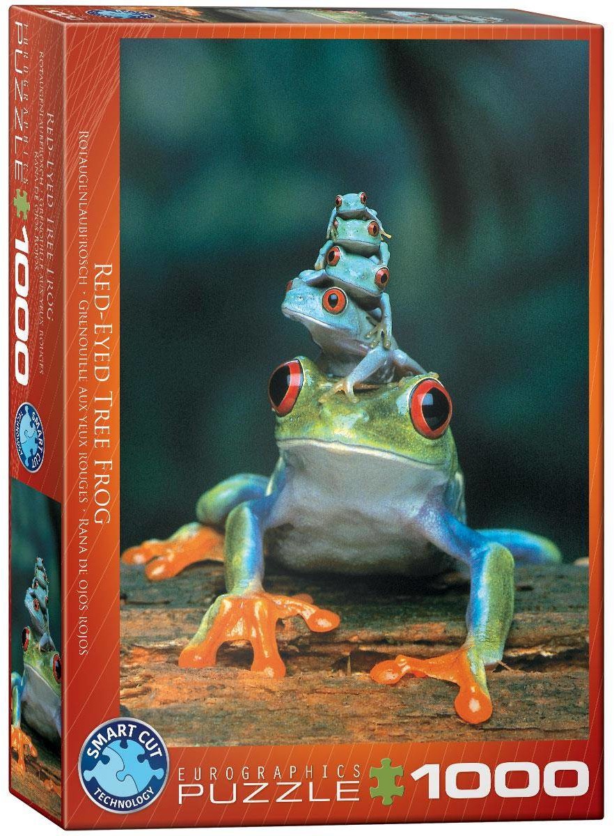 Eurographics Puzzle 1000 Red-Eyed Tree Frog 6000-3004 -