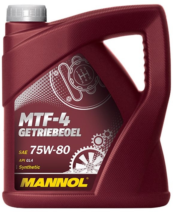 Mannol MTF-4 Getriebeoel 75W-80 API GL-4 4L MTF-4 Getriebeoel 75W80 API GL-4 4L
