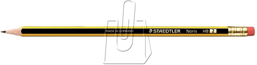 Staedtler Ołówek Noris S122 HB z gumką