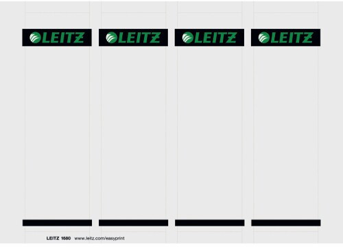 Leitz Etykiety grzbietowe 56x190/100szt. do zadruku 16800085