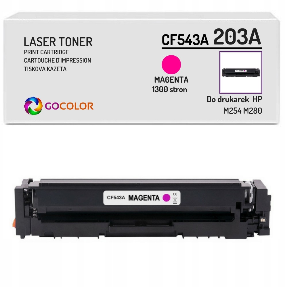 Toner CF543A do Hp Color LaserJet Pro M254dnw