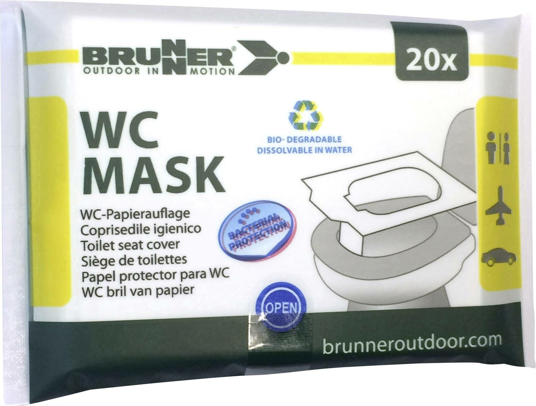 Brunner Nakładki na toaletę Brunner WC Mask- 20 szt BU0402031N