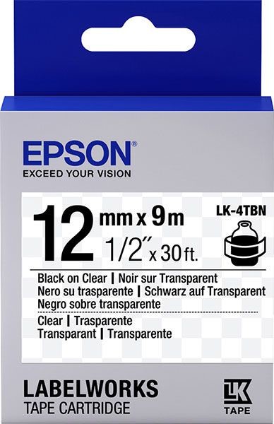 Epson Taśma 12 mm C53S654012 C53S654012