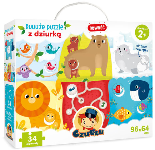 Czuczu Duuuże puzzle z dziurką