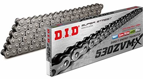 DID D.I.D łańcuch 530 ZVMX, 118 ogniw (X-ring), otwarty z zamkiem nitowym ML_797.00.50