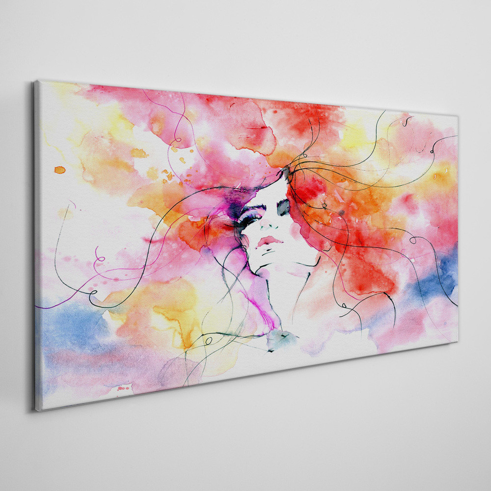 PL Coloray Obraz Canvas Kobiety Abstrakcyjne 140x70cm