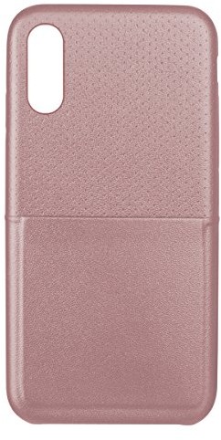 Ksix kropki ultra cienkie lekkie antypoślizgowe miękkie w dotyku etui TPU do iPhone X złoty różowy B0938CAD16