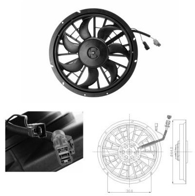 NRF Wentylator, chłodzenie silnika NRF 47702