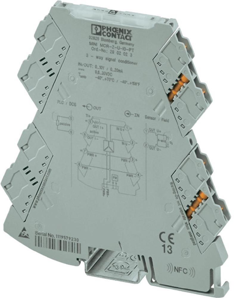 Phoenix Contact Przetwornik MINI MCR-2-I-I Phoenix Contact 2901998 Zawartość 1 szt MINI MCR-2-I-I