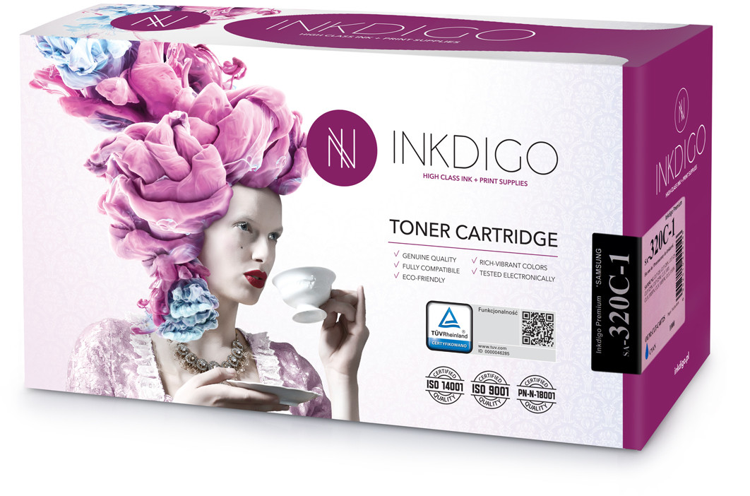 Inkdigo Toner INKDIGO do SAMSUNG CLP 320 Cyan