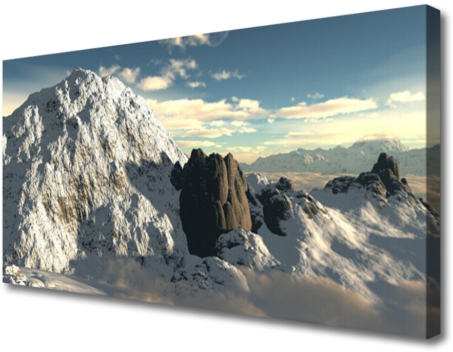 PL Tulup Obraz Canvas Góry Krajobraz 100x50cm